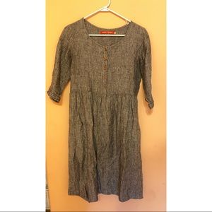 Pyne & Smith Model no. 12 dress Charcoal Heather